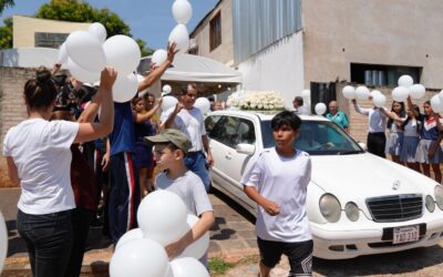 En medio de mucho dolor, despiden al pequeño Tobías Suárez