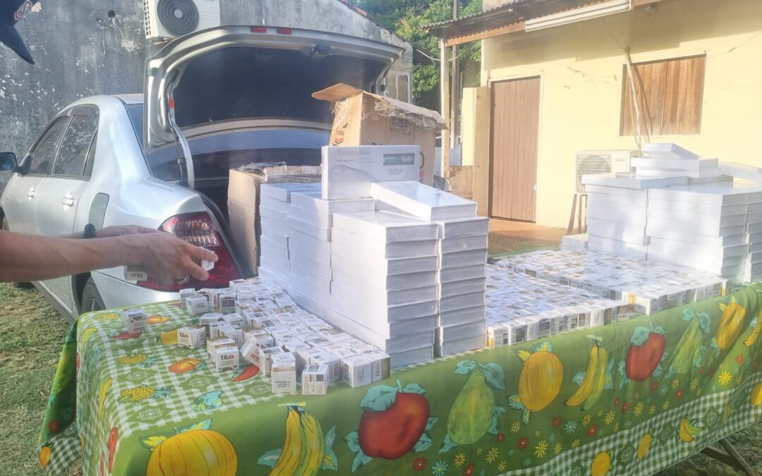 Incautan cargamento de medicamentos para adelgazar sin registros sanitarios en CDE