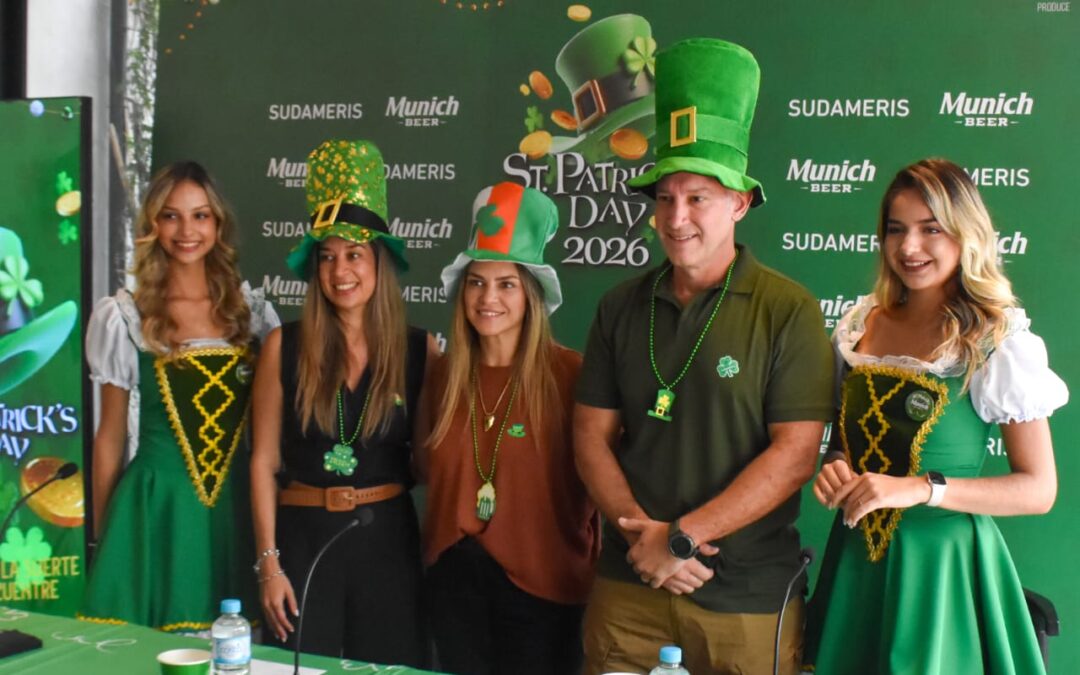 Sudameris y Munich Beer presentan tradicional Saint Patrick’s Day 2026
