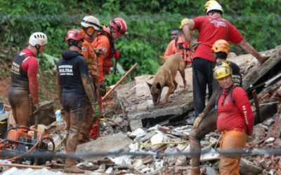 Ascienden a 36 los fallecidos en Minas Gerais por lluvias torrenciales