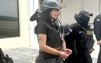 Trasladan a Gianina García Troche al penal de máxima seguridad de Emboscada