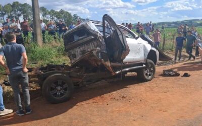 Tres adolescentes mueren en trágico accidente en Juan Eulogio Estigarribia