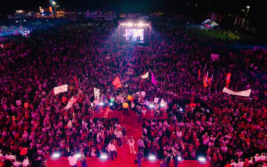 Ante una multitud, Camilo Pérez lanza campaña por la intendencia de Asunción