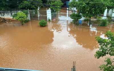 Intensas lluvias inundaron viviendas en Luque y otras ciudades