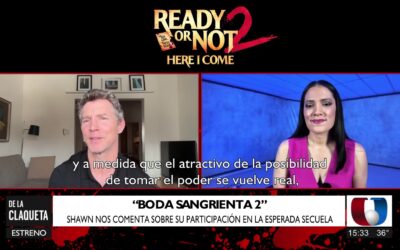 ¡Majo Peralta habló con la estrella de “Boda Sangrienta 2”: Shawn Hatosy!