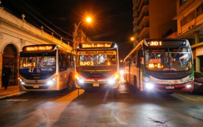 Servicio nocturno Búho opera con normalidad durante paro de transporte