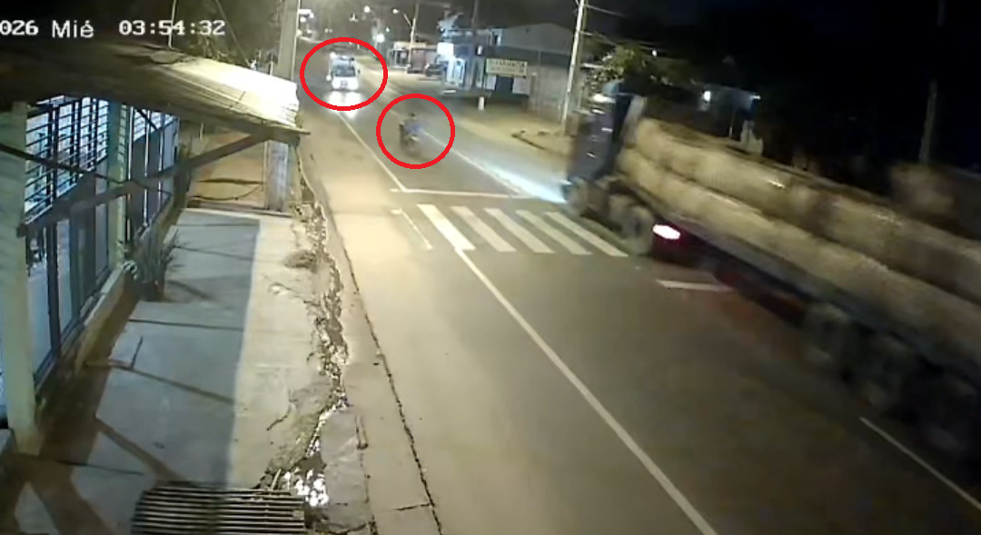 Motociclista muere tras chocar contra camión repartidor en San Lorenzo