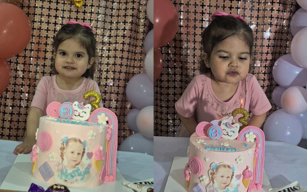 “Un nuevo corazón”: el deseo de Bianca en su cumpleaños número tres