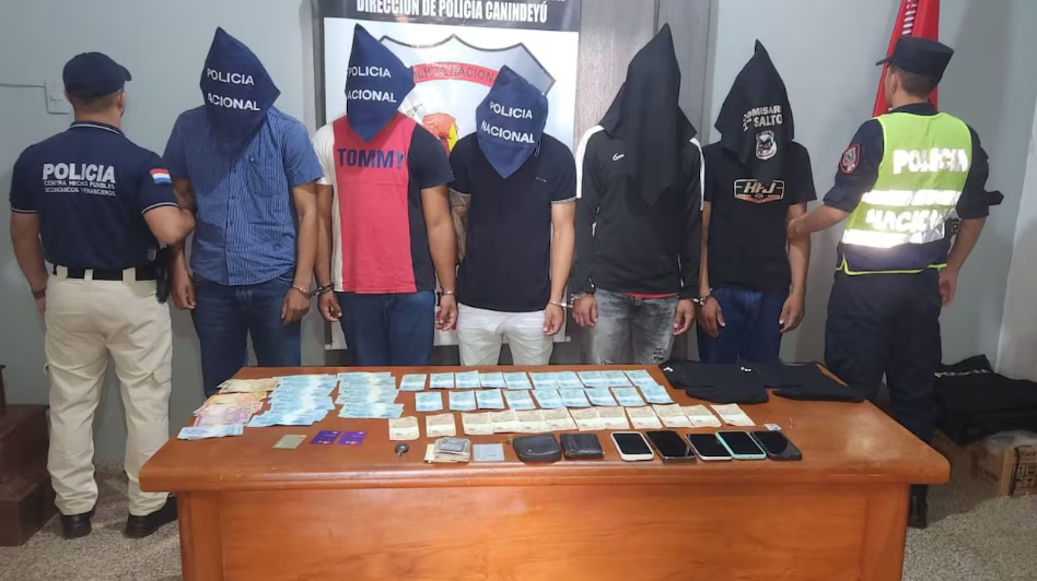 Brasileños detenidos tras comprar con dinero falso en comercios de Salto del Guairá