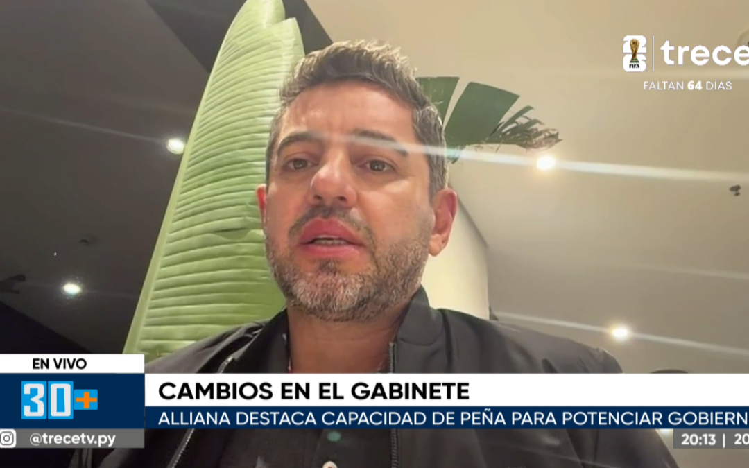 Pedro Alliana destaca gestión de Peña: “Se ha hecho muchísimo por el país, como nunca”