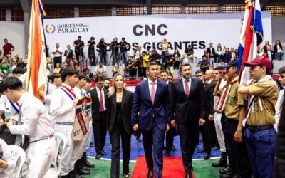 Santiago Peña habilitó nuevas mejoras en el CNC: “La infraestructura edilicia es fundamental”