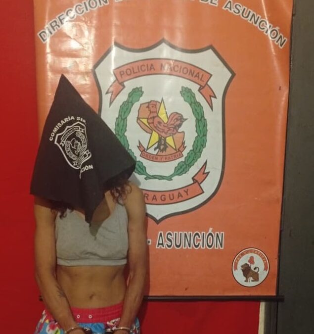 Detienen a mujer con frondosos antecedentes por hurto domiciliario