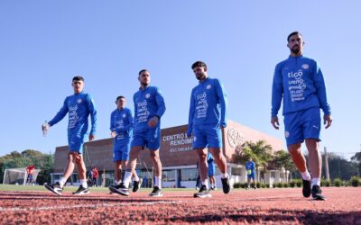 La Albirroja se moviliza en Ypané de cara al juego ante Uruguay