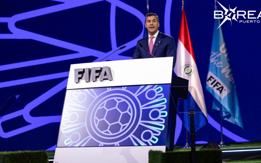 Santiago Peña destacó el orgullo de albergar el Congreso de la FIFA