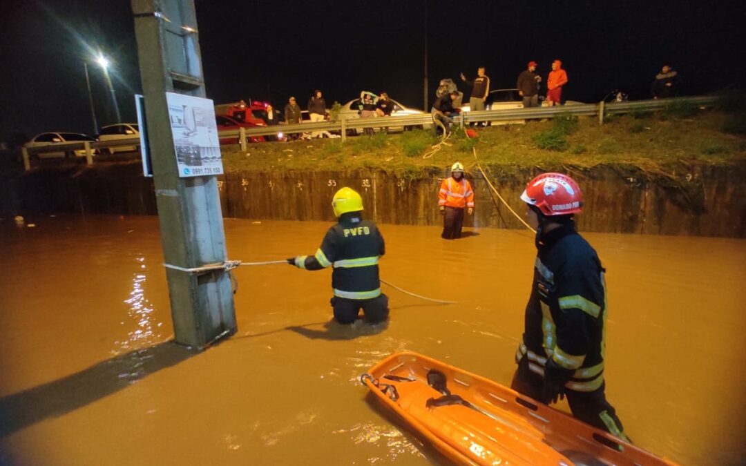 Fuerte temporal causó destrozos en varios puntos del país