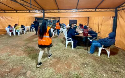 Ante llegada del frente frío, SEN tiene listo el albergue en la Costanera Norte