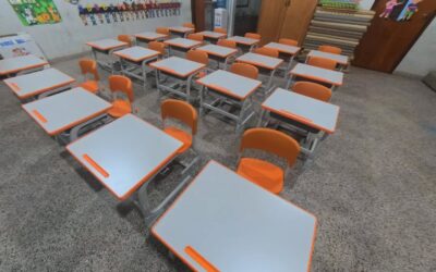 Gobierno ya concretó la distribución de más de 202 mil muebles escolares