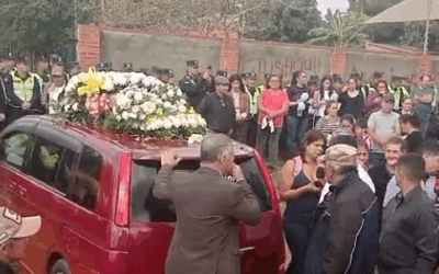 Con mucho dolor e impotencia despidieron a María Fernanda