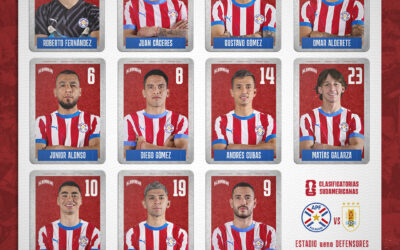Paraguay ya tiene equipo confirmado para enfrentar a Uruguay