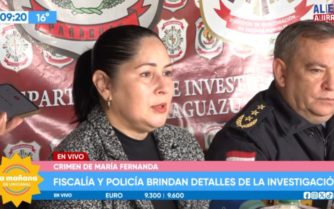 Revelan la cronología del impactante crimen de María Fernanda