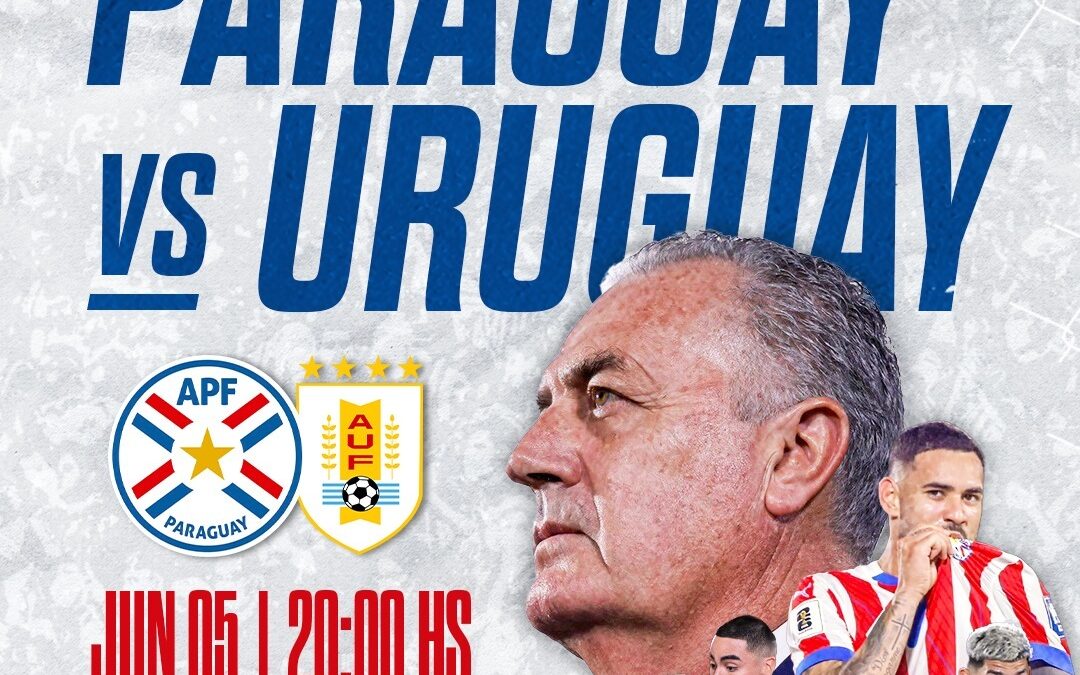 ¡Paraguay vs. Uruguay se vive por las pantallas de Unicanal!