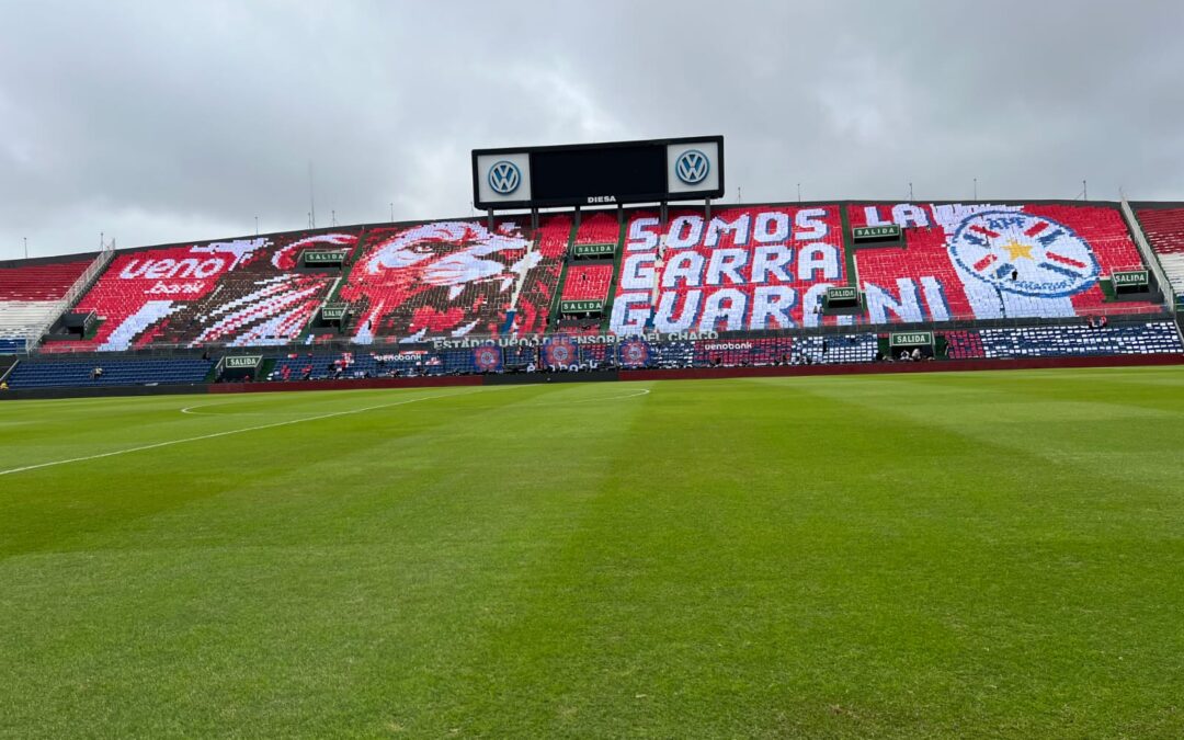 ¡Imponente el mosaico que se prepara en el Defensores!
