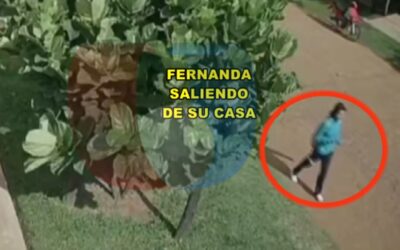 Aparecen nuevas imágenes de Fernanda junto con el presunto autor