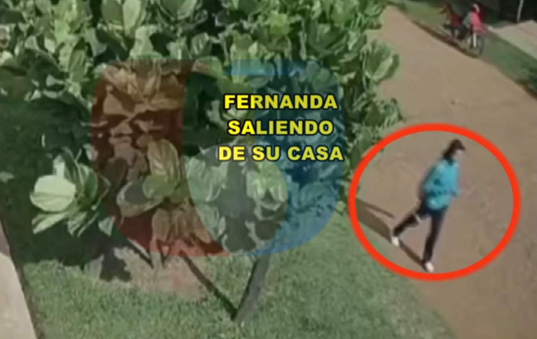 Aparecen nuevas imágenes de Fernanda junto al presunto autor