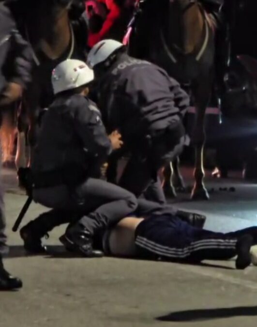 Policía de Brasil reprimió a hinchas paraguayos en São Paulo
