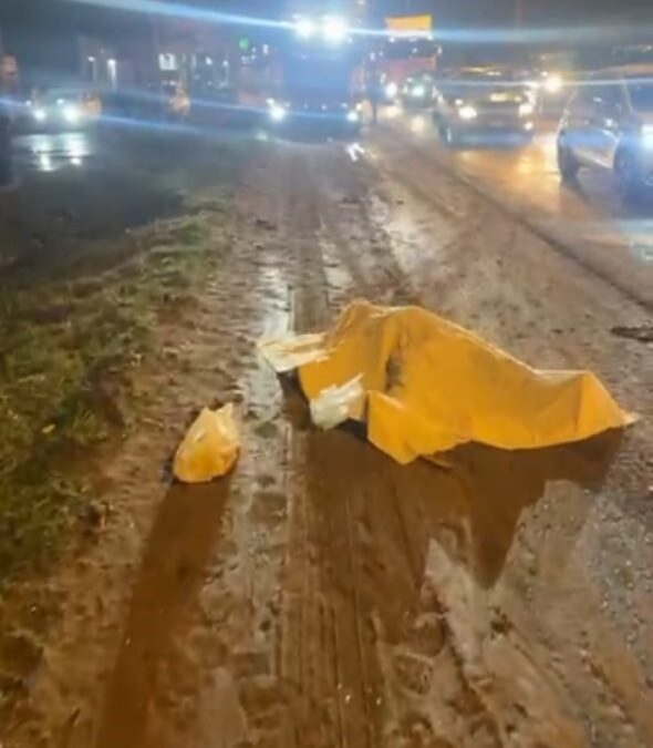 Peatón falleció atropellado por motociclista en Roque Alonso