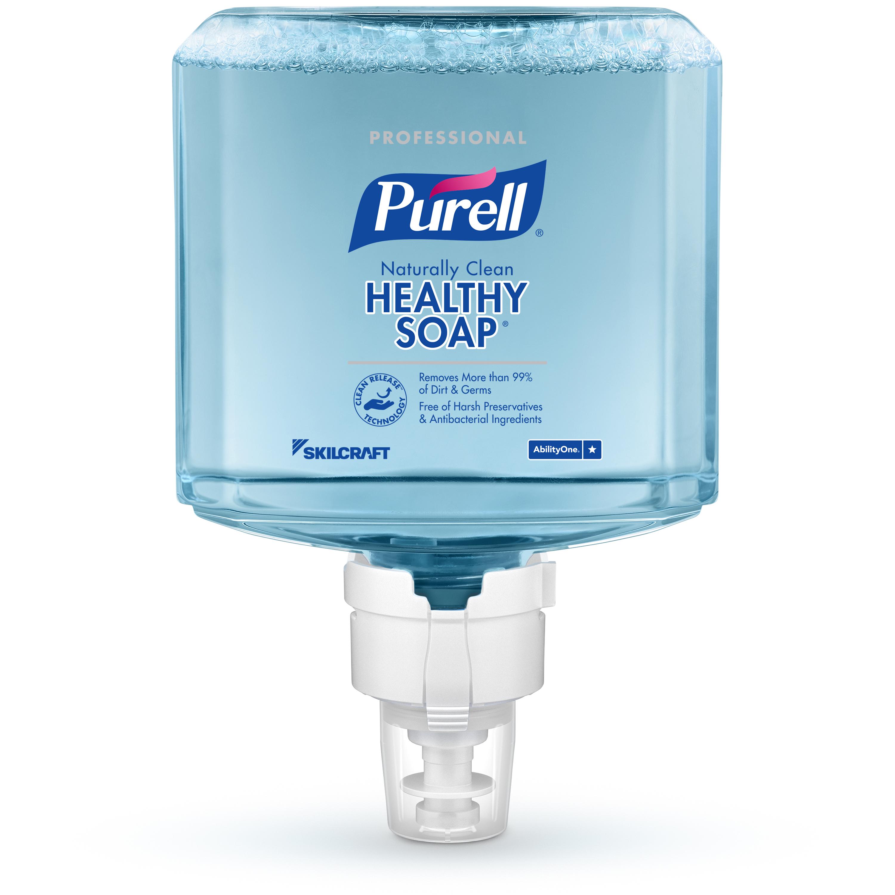 ES8 Automatic Dispenser Foam Soap Refill, Blue, 1200mL - 2/CS view 2