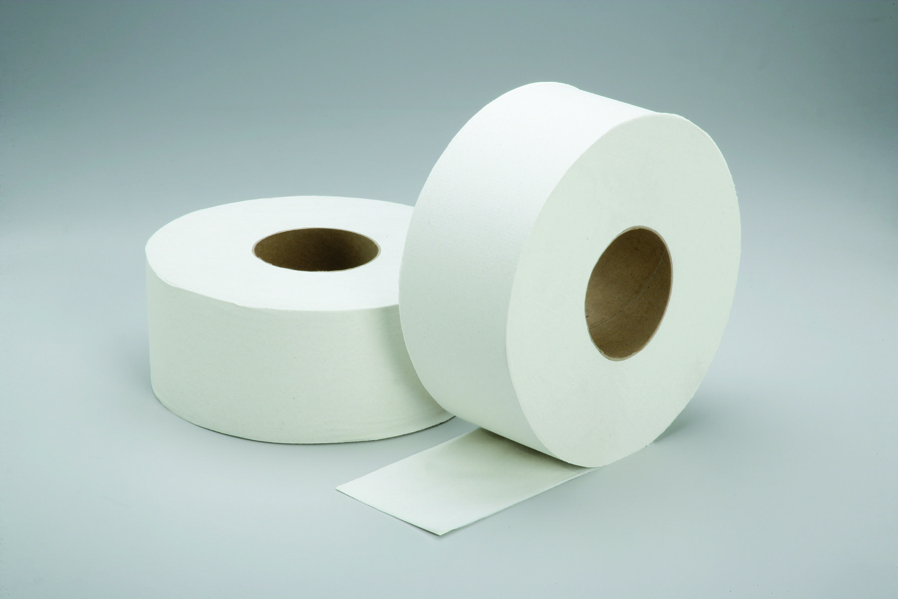 Tissue, Toilet, Jumbo, 2-Ply, 3.7" x 1000', White, 12 Rolls/CS view 2
