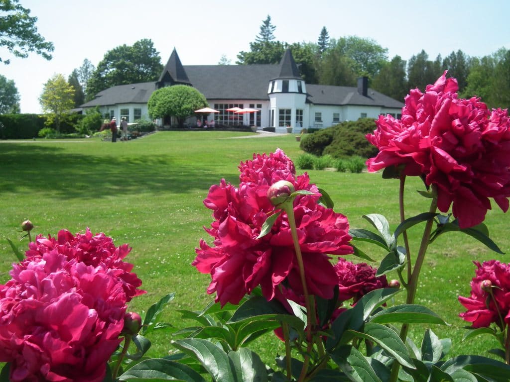 Kingsbrae operates a lovely café, tempting garden shop and a plant nursery.