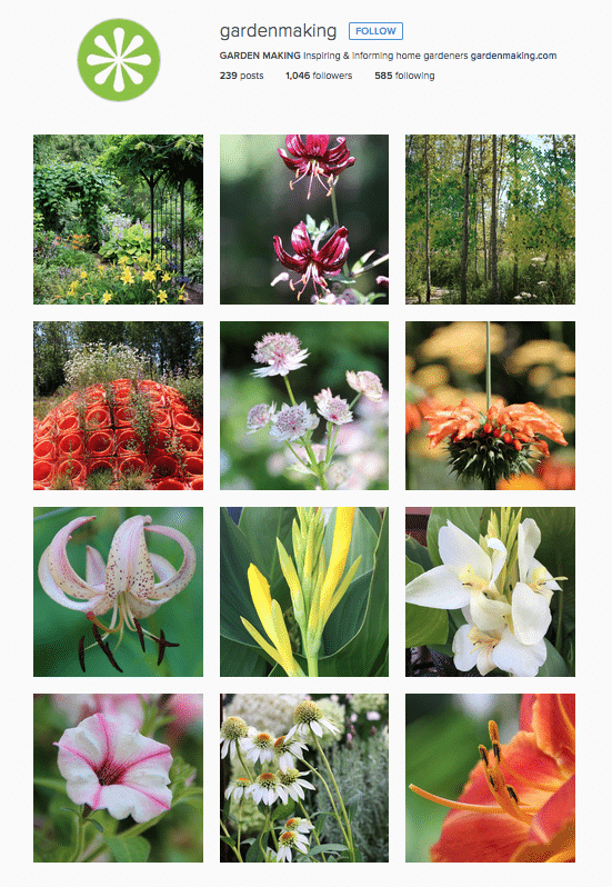 Garden Making Design Director Gary Hall is on the road, touring eastern Canada. He's visiting gardens with a photographer's eye. His photography on our Instagram account already has a loyal following.