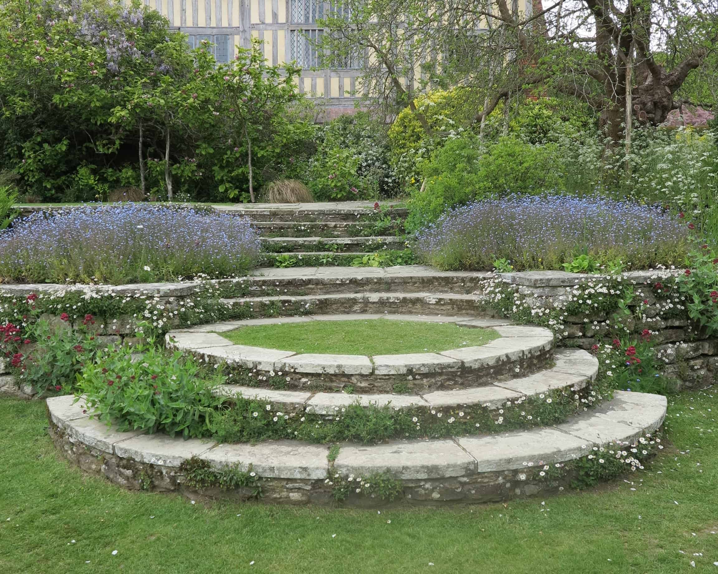 These symmetrical steps and terraces took my breath away.