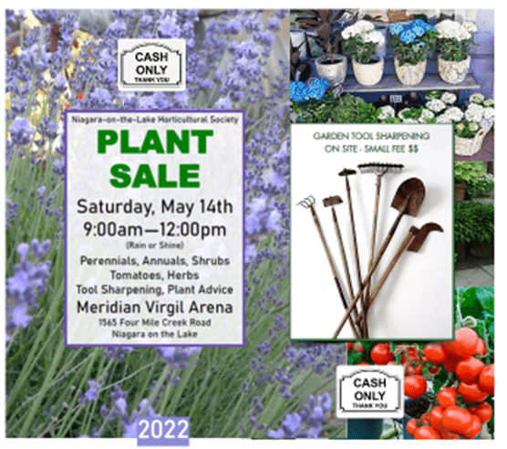 NOTL plant sale 2022