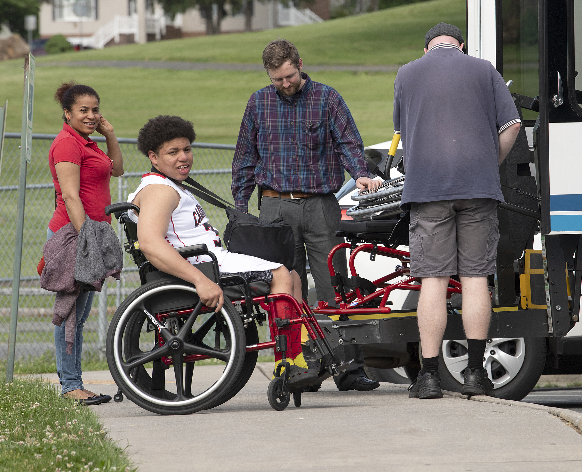 Wheelchair Fulfills Basketball Dreams