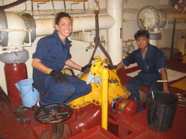 Port Engineer Erin Vernand