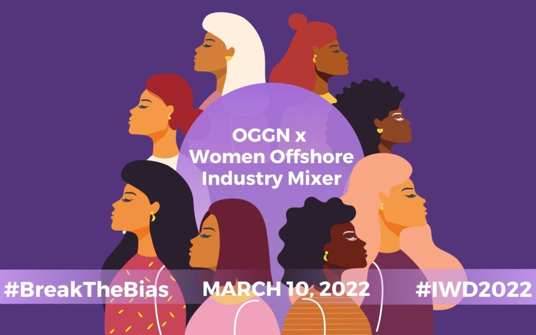 #breakthebias with Women Offshore on March 10th, Episode 90
