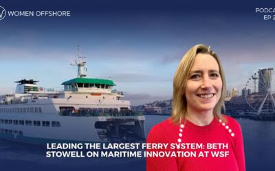 ​​LEADING THE LARGEST FERRY SYSTEM: BETH STOWELL ON MARITIME INNOVATION AT WSF, EPISODE 208