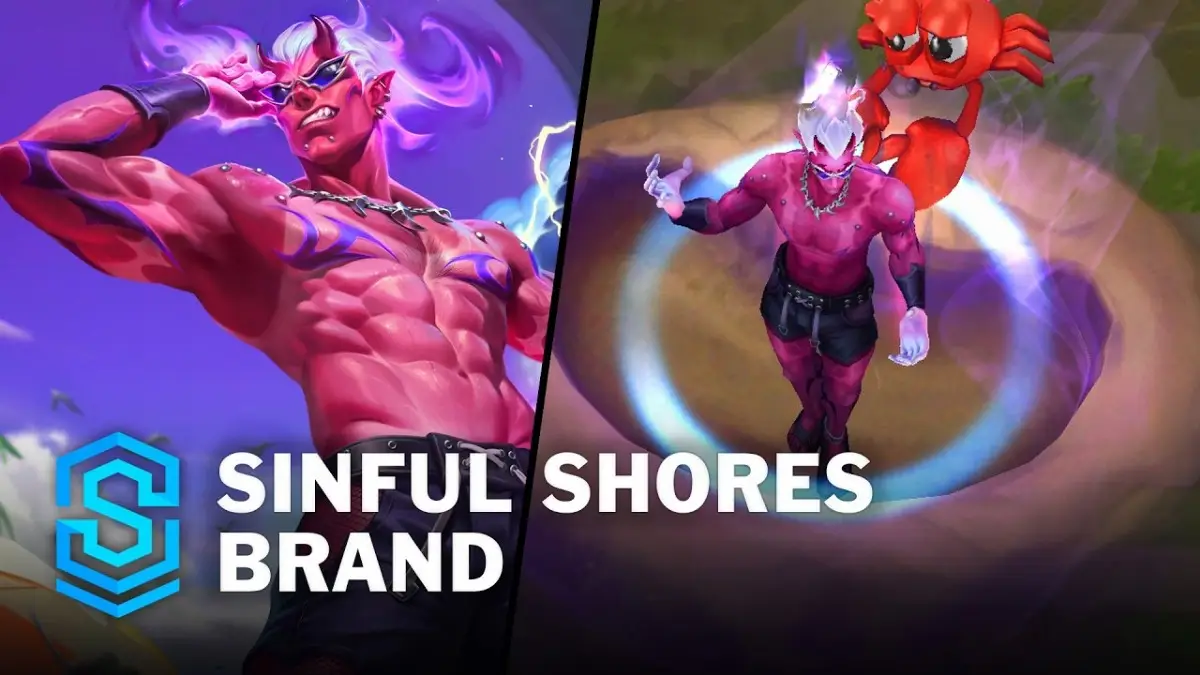 Sinful Shores Brand Skin Spotlight - Pre-Release - PBE Preview