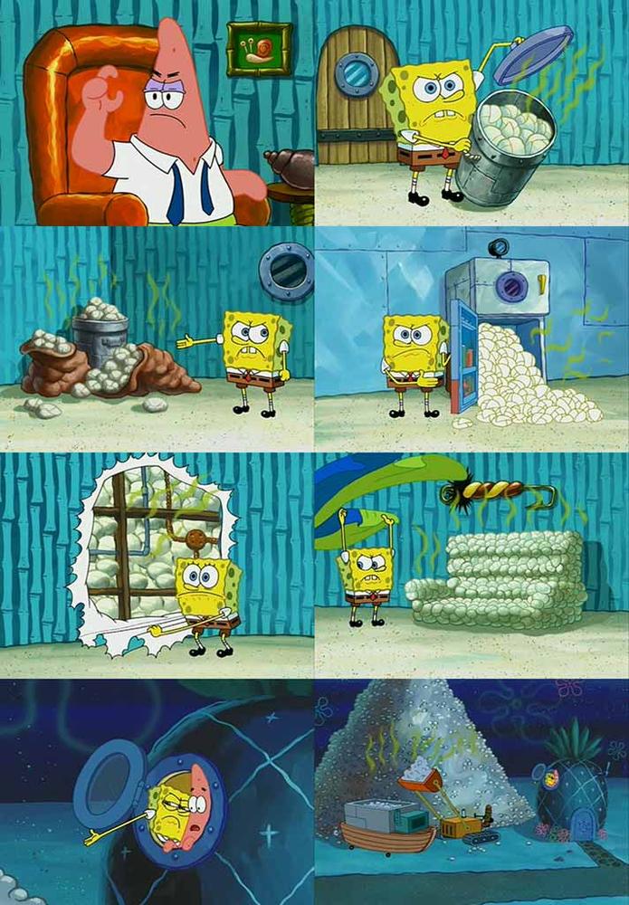 Spongebob Money Meme Template Goimages Free