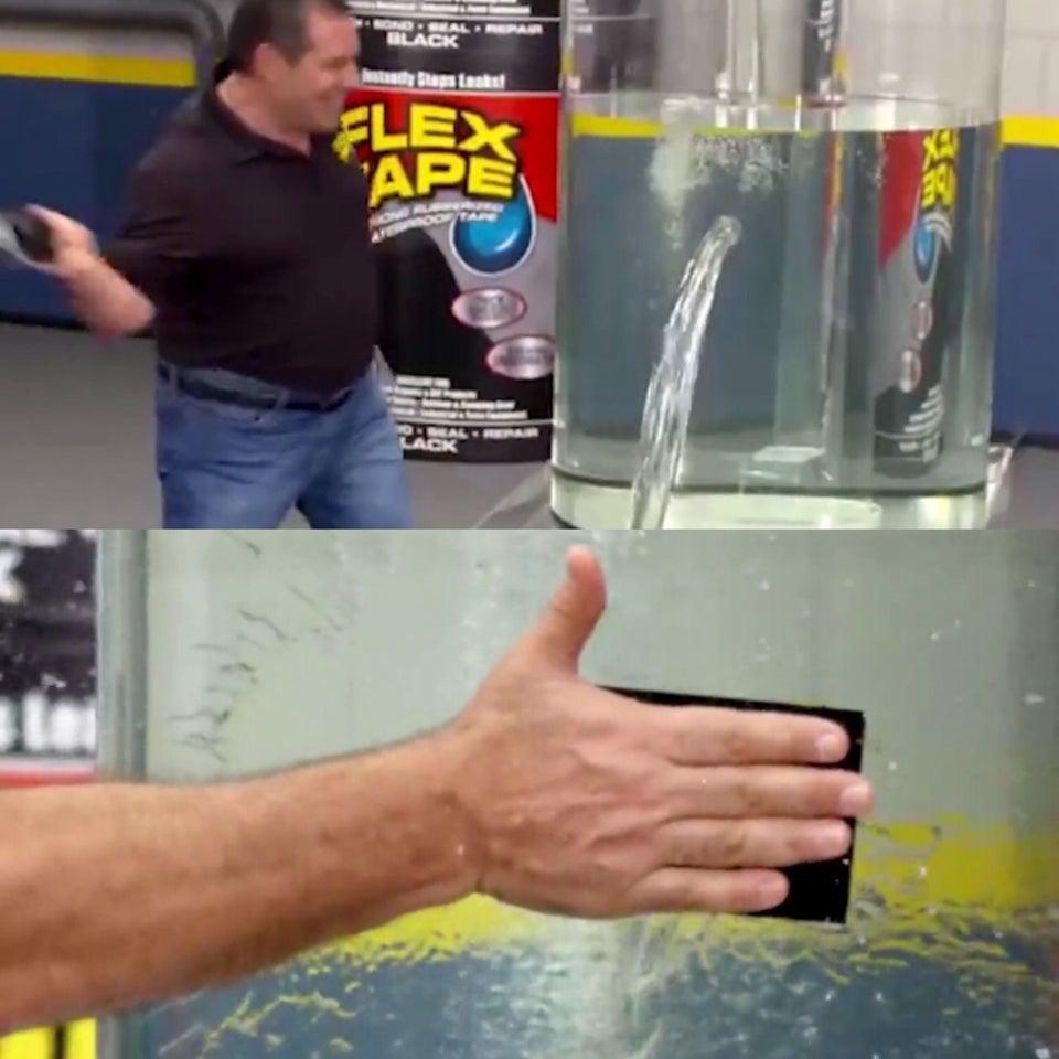 Fixing Leak With Flex Tape Meme Template And Creator