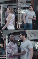 Black Guy Stopping White Guy Meme Template And Creator