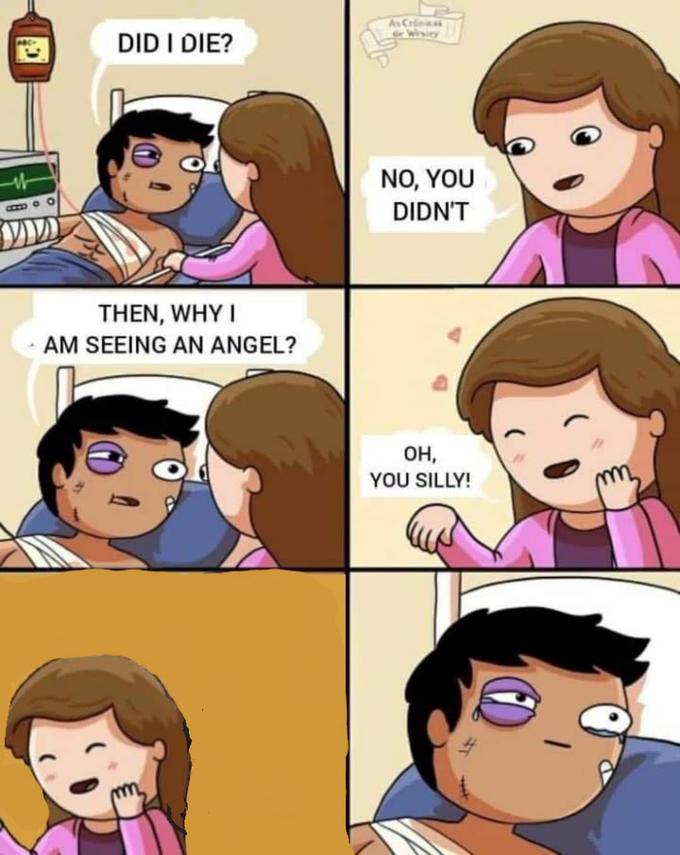 Why Am I Seeing An Angel Meme Template And Creator