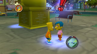Image showing the button icon for talking to an NPC.