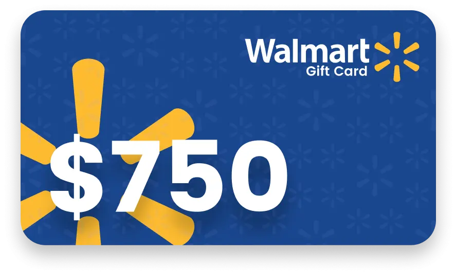 Walmart gift card