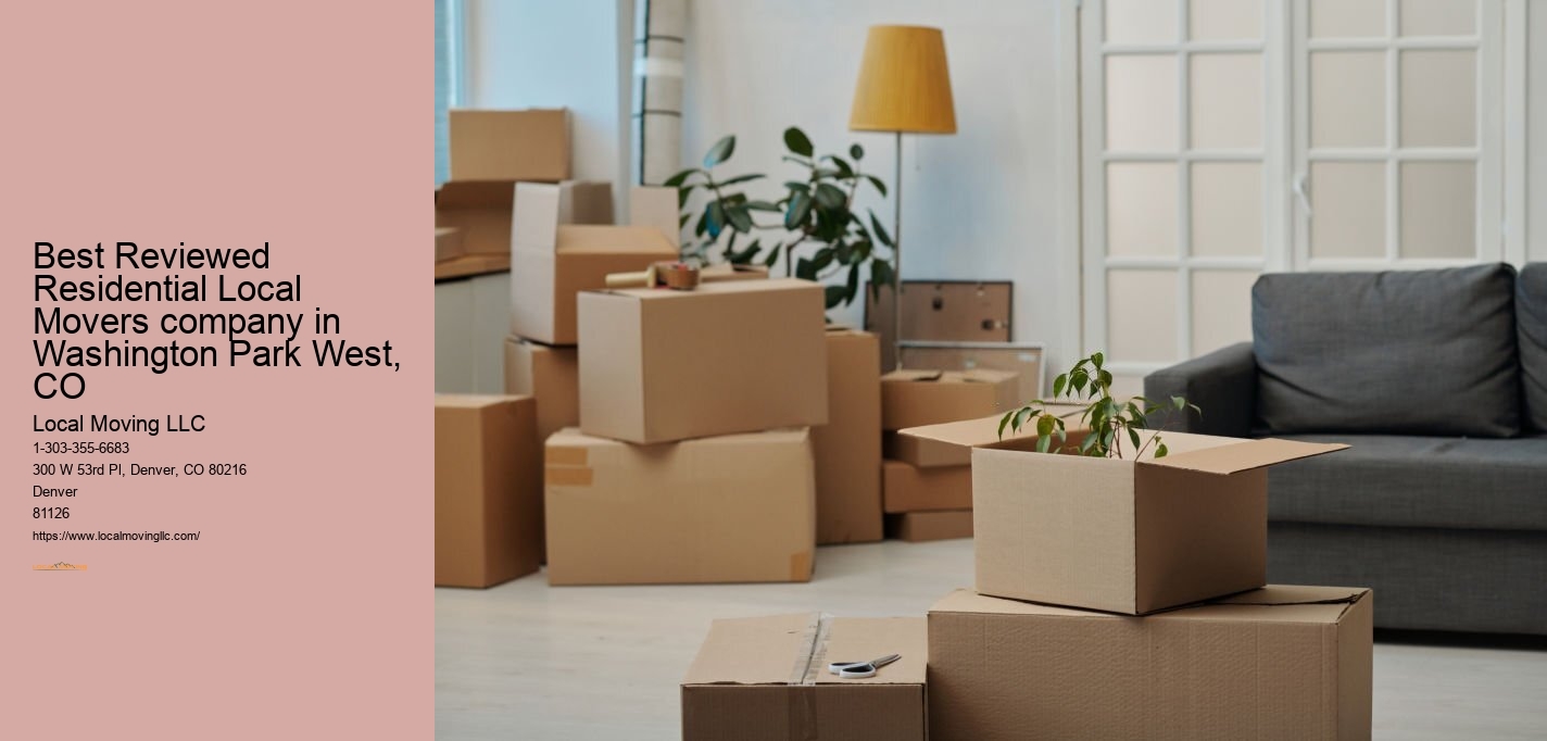 Best Reviewed Residential Local Movers company in Washington Park West, CO