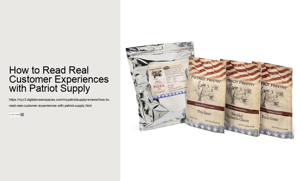 How to Read Real Customer Experiences with Patriot Supply