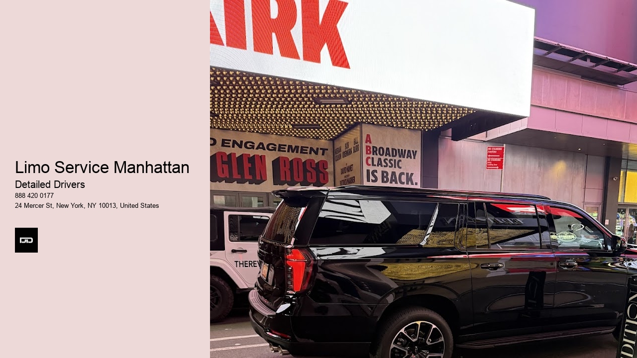 Limo Service Manhattan